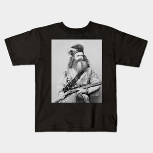 Frontiersman, 1864. Vintage Photo Kids T-Shirt